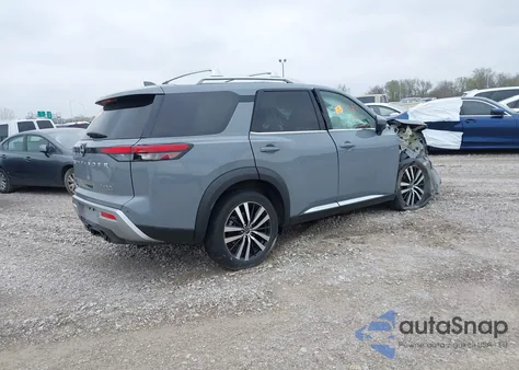 2023 Nissan Pathfinder Platinum 4Wd из США, поврежденный, VIN 5N1DR3DJ5PC210187